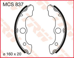 TRW BRAKE SHOES STANDARD | MCS837