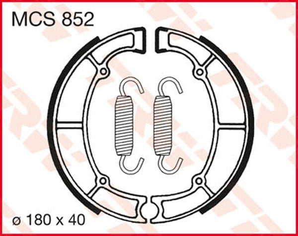 TRW BRAKE SHOES TRW MCS852 | MCS852