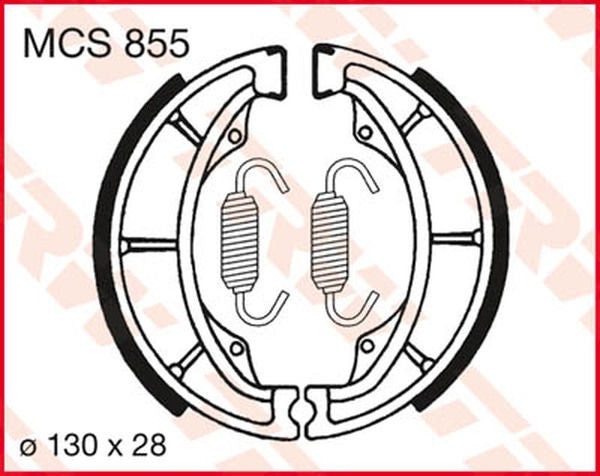 TRW BRAKE SHOES TRW MCS855 | MCS855