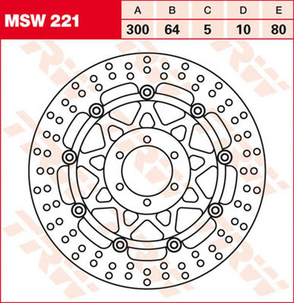 TRW ROTOR TRW MSW221 | MSW221