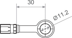 TRW BANJO 7/16" BK | MV11A00S