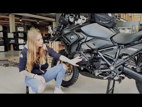 TOURATECH Cylinder protection stainless steel (set) for BMW R1250GS / R1250R / R1250RS / R1250RT | 01-037-5130-0