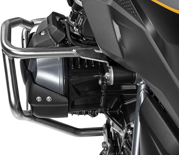 TOURATECH Cylinder protection aluminium black (set) for BMW R1250GS / R1250R / R1250RS / R1250RT | 01-037-5132-0