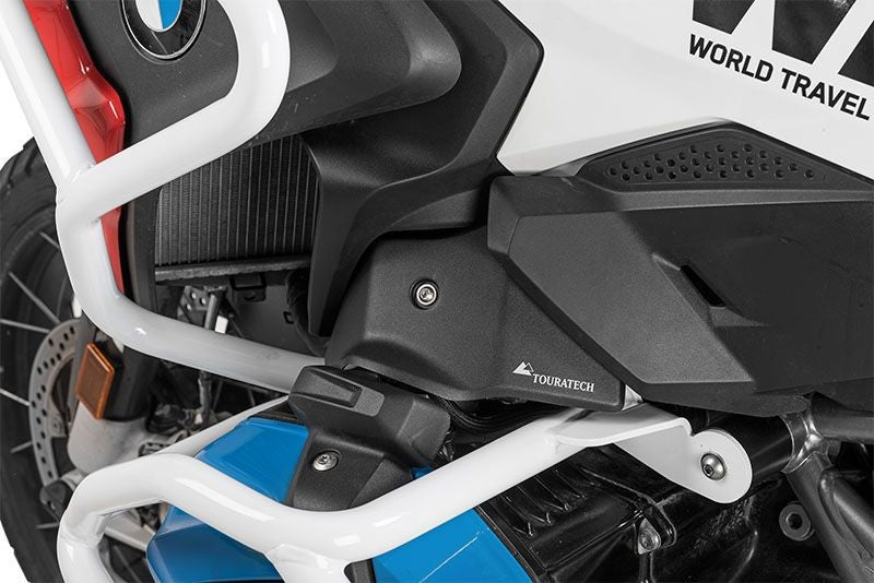 TOURATECH Cover for butterfly valves (Set), black, for BMW R1250GS/ R1200GS (LC) from 2017 | 01-037-5495-0