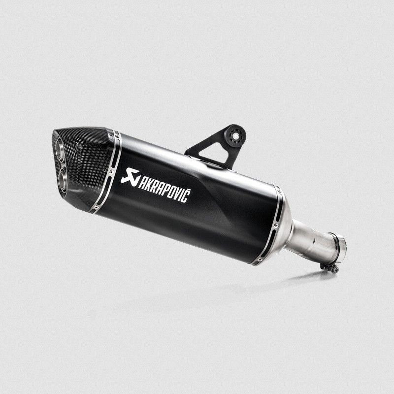 TOURATECH Exhaust Akrapovic slip-on, Titan, black for BMW R1250GS / R1250GS Adventure from 2019 | 01-037-5850-0