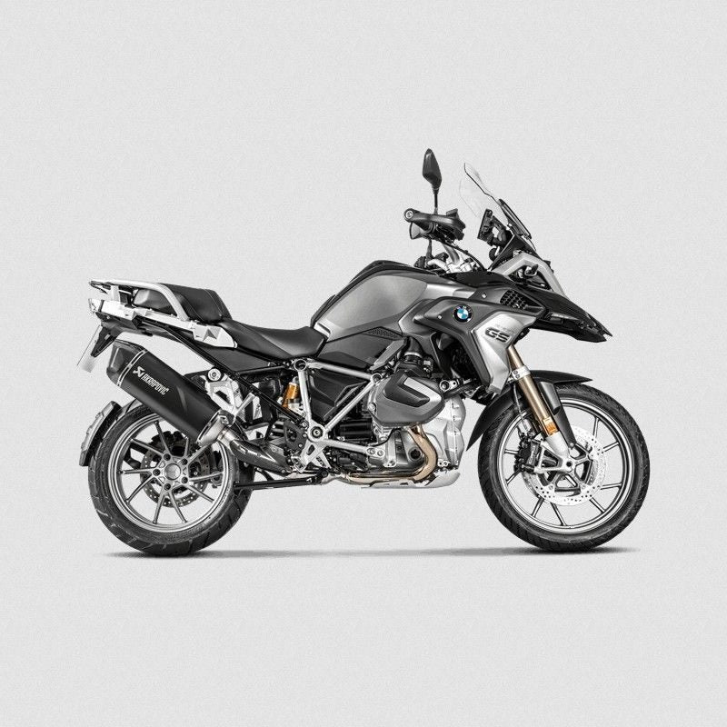 TOURATECH Exhaust Akrapovic slip-on, Titan, black for BMW R1250GS / R1250GS Adventure from 2019 | 01-037-5850-0