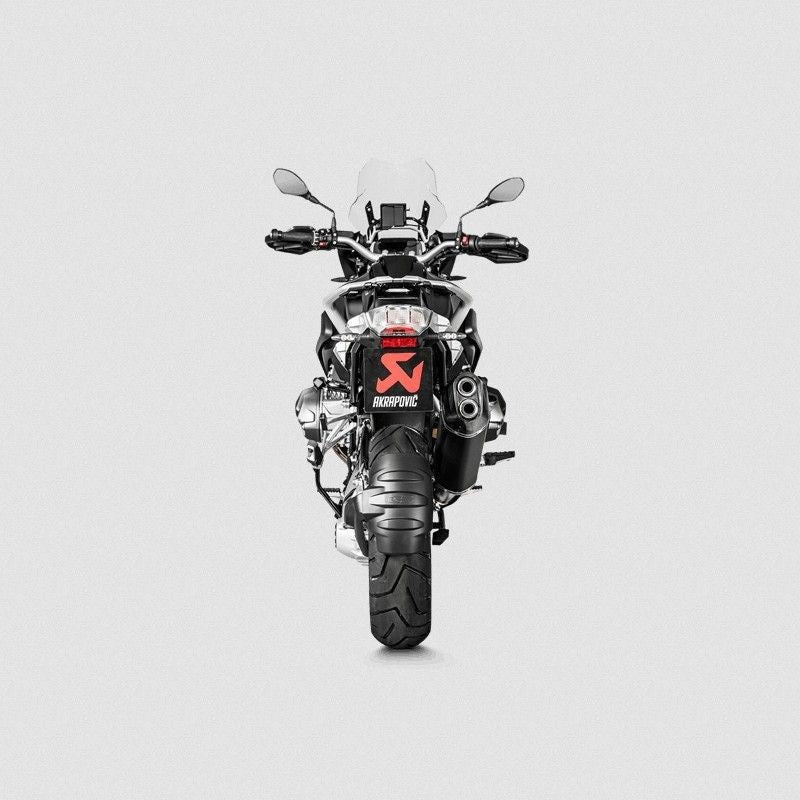 TOURATECH Exhaust Akrapovic slip-on, Titan, black for BMW R1250GS / R1250GS Adventure from 2019 | 01-037-5850-0