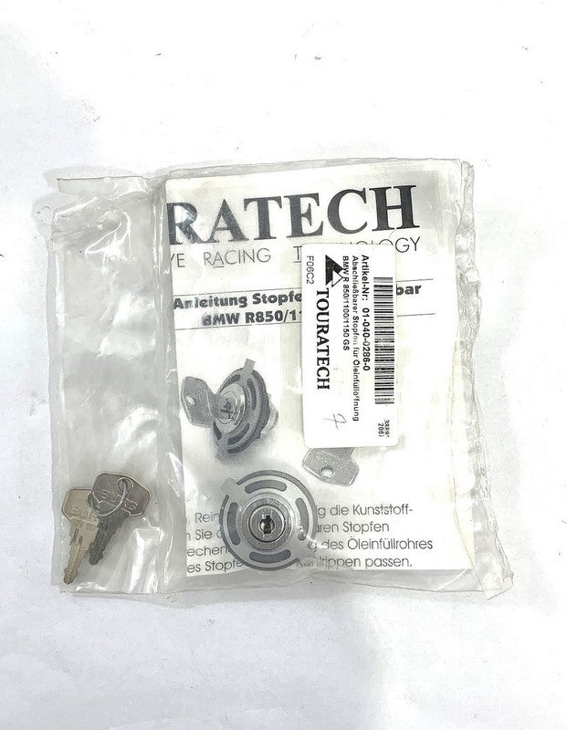 TOURATECH / ツアラテック Lockable plug for oil filler hole BMW R 850/1100/1150 GS | 01-040-0286-0