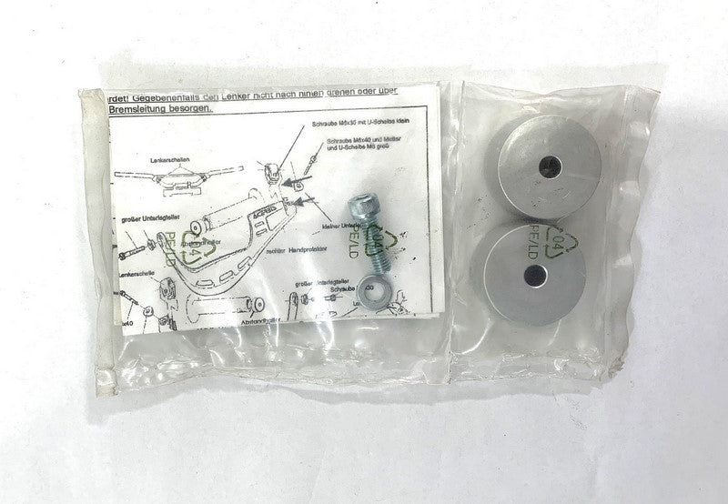 TOURATECH / ツアラテック Spacers for handprotectors  F650GS
Origin: EU (Germany) | 01-040-1608-0