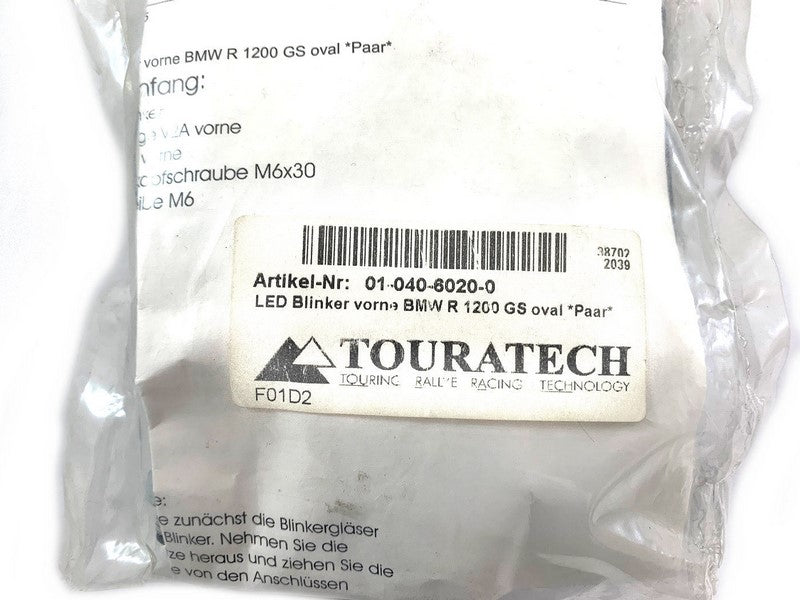 TOURATECH / ツアラテック LED indicators front BMW R 1200 GS oval *pair* | 01-040-6020-0