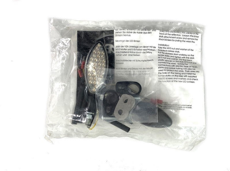 TOURATECH / ツアラテック LED indicators front BMW R 1200 GS oval *pair* | 01-040-6020-0