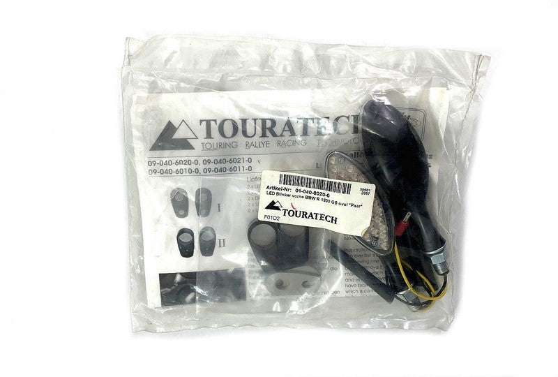 TOURATECH / ツアラテック LED indicators front BMW R 1200 GS oval *pair* | 01-040-6020-0