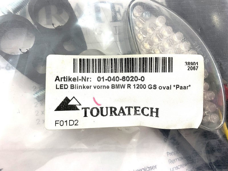 TOURATECH / ツアラテック LED indicators front BMW R 1200 GS oval *pair* | 01-040-6020-0