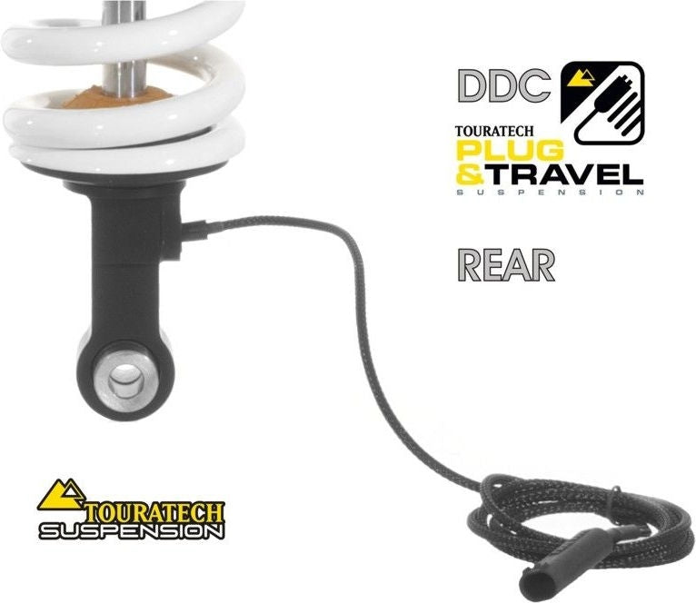TOURATECH Touratech Suspension “rear” shock absorber DDA / Plug & Travel for BMW R1200GS / R1250GS from 2017 | 01-045-5860-0