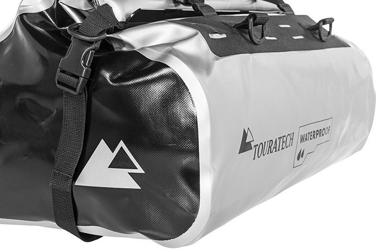 TOURATECH Dry bag Rack-Pack, size L, 49 litres, silver/black, by Touratech Waterproof | 01-055-3244-0