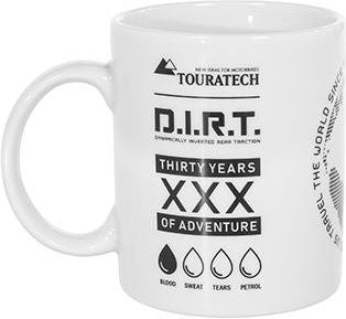 TOURATECH Mug "30 Years of Motorcycle Adventure" | 01-070-0105-0