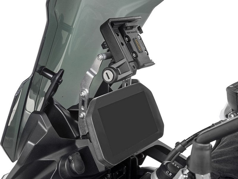 TOURATECH GPS handlebar bracket above the instruments V2.0, height-adjustable for BMW F850GS/ F850GS Adventure/ F750GS | 01-082-5414-0