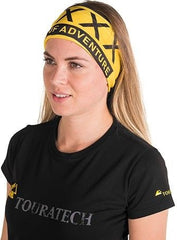 TOURATECH Multi functional head cloth "Enduro Frenzy", yellow | 01-200-0213-0