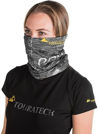 TOURATECH Multi functional head cloth "Travel", grey | 01-200-0215-0
