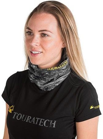 TOURATECH Multi functional head cloth "Travel", grey | 01-200-0215-0