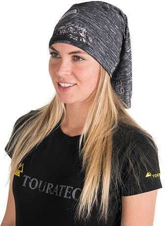 TOURATECH Multi functional head cloth "Travel", grey | 01-200-0215-0