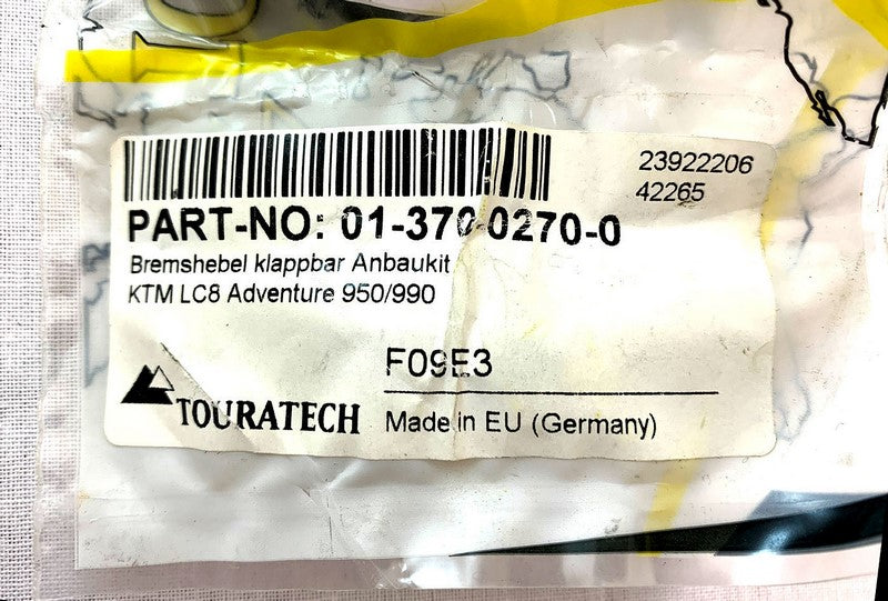 TOURATECH / ツアラテック Folding brake lever fixing kit KTM LC8 Adventure 950/990 | 01-370-0270-0