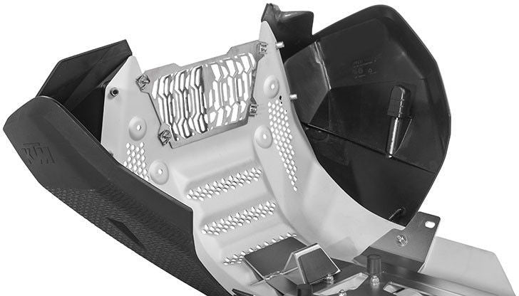 TOURATECH Motor protection grille for OEM motor protection for KTM 790 Adventure / 790 Adventure R | 01-372-5015-0
