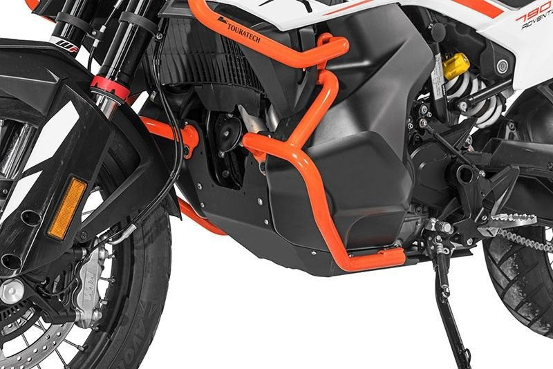 TOURATECH Engine protector RALLYE Evo, Aluminium black for KTM 790 Adventure/ 790 Adventure R | 01-372-5136-0