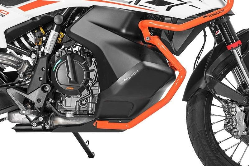 TOURATECH Engine protector RALLYE Evo, Aluminium black for KTM 790 Adventure/ 790 Adventure R | 01-372-5136-0