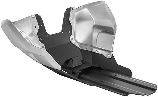 TOURATECH Engine protector RALLYE Evo, Aluminium black/ Aluminium for KTM 790 Adventure/ 790 Adventure R | 01-372-5138-0