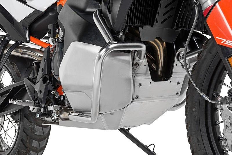 TOURATECH Engine protector RALLYE Evo, stainless steel/ Aluminium for KTM 790 Adventure/ 790 Adventure R | 01-372-5140-0