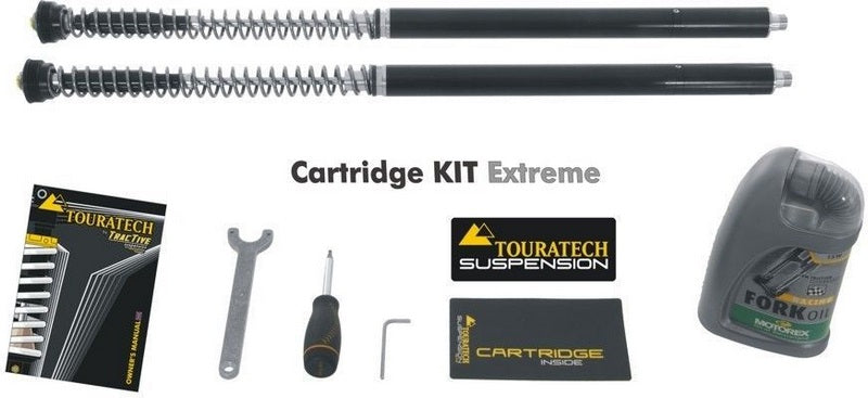 TOURATECH Touratech Suspension Cartridge Kit Extreme for KTM 790 Adventure from 2019 | 01-372-5869-0