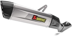 TOURATECH Exhaust Akrapovic slip-on, Titan, black for Honda CRF1100L Africa Twin/ CRF1100L ADV Sports (2020-) | 01-403-5850-0