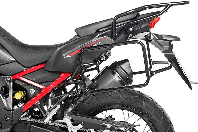 TOURATECH Stainless steel pannier rack black for Honda CRF1100L Africa Twin | 01-403-6560-0