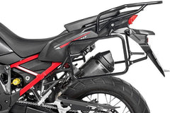 TOURATECH Stainless steel pannier rack black for Honda CRF1100L Africa Twin | 01-403-6560-0