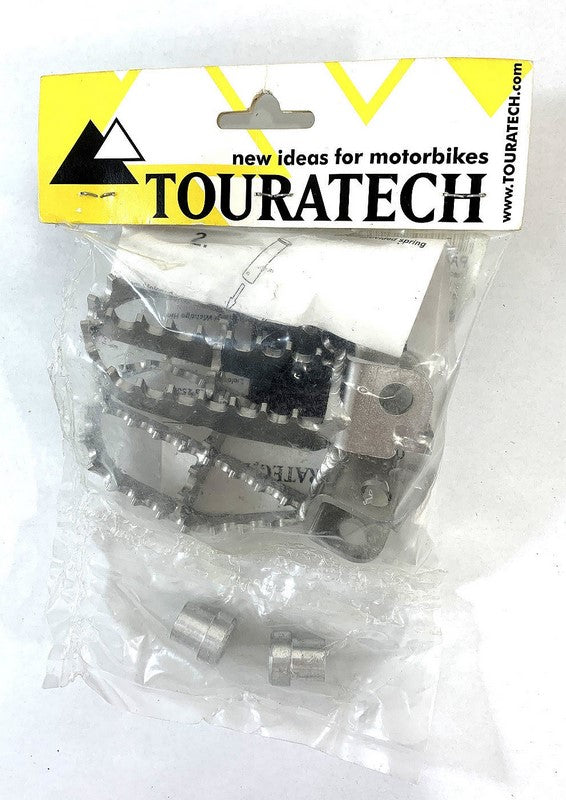 TOURATECH / ツアラテック Low footpegs made of stainless steel  for Husqvarna TE 250/310/450/510  from 09 | 01-410-0190-0