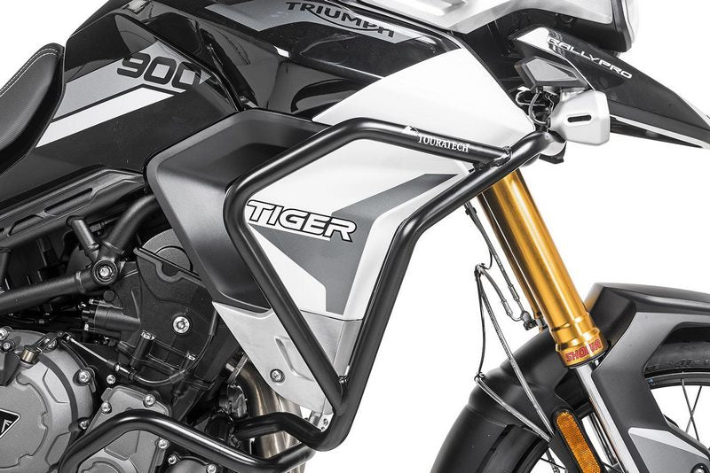 TOURATECH Fairing crash bar black for Triumph Tiger 900 | 01-421-5161-0