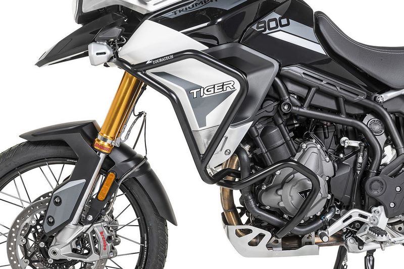 TOURATECH Fairing crash bar black for Triumph Tiger 900 | 01-421-5161-0