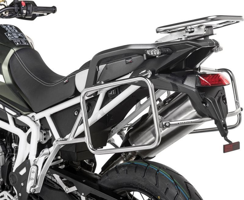 TOURATECH Stainless steel pannier rack for Triumph Tiger 900 | 01-421-5555-0