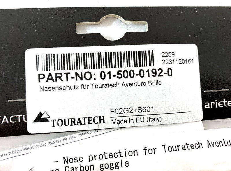 TOURATECH / ツアラテック Nose protection for Touratech Aventuro Carbon goggle | 01-500-0192-0