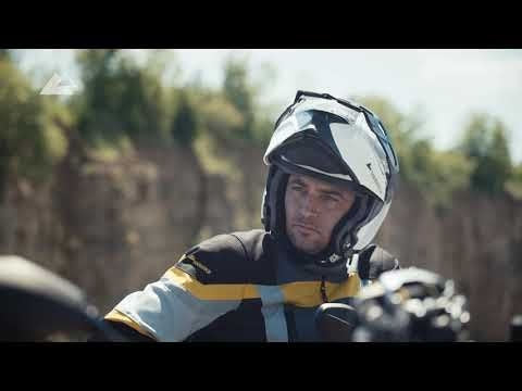 TOURATECH Aventuro Traveller Carbon, Color: gelb, Size: M | 01-500-2732-0