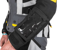 TOURATECH Compañero Summer Traveller, jacket women, Color: Yellow-Gray, Size: 38 | 01-510-1238-0