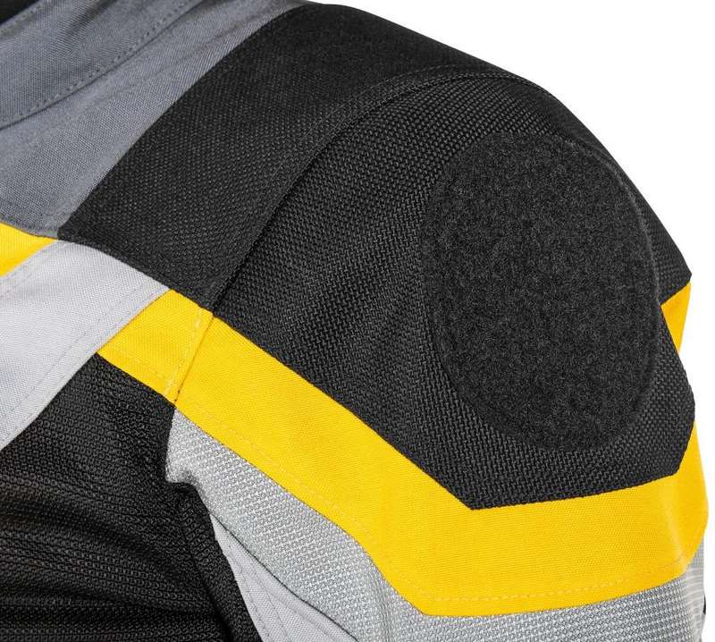 TOURATECH Compañero Summer Traveller, jacket men, Color: Yellow-Gray, Size: 52 | 01-510-1252-0