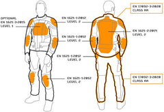 TOURATECH Compañero World Traveller, trousers men, Color: Yellow-Gray, Size: 60 | 01-510-3160-0