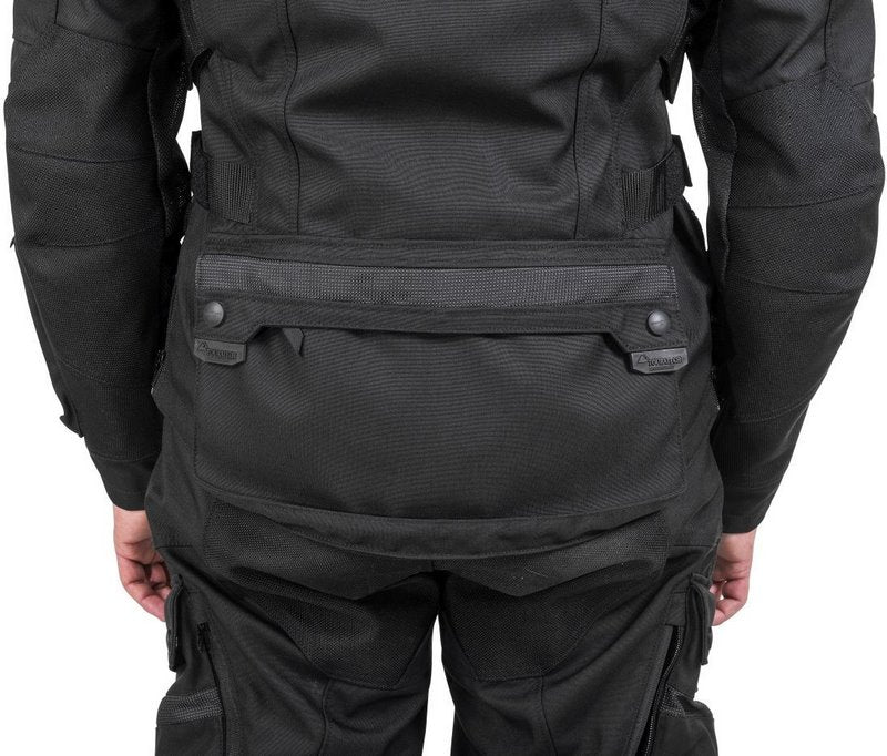 TOURATECH Compañero Summer Traveller, jacket women, Color: Black, Size: 36 | 01-511-1236-0