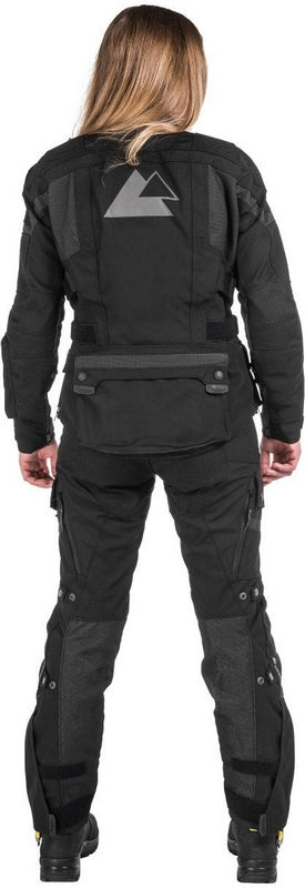 TOURATECH Compañero Summer Traveller, jacket women, Color: Black, Size: 38 | 01-511-1238-0