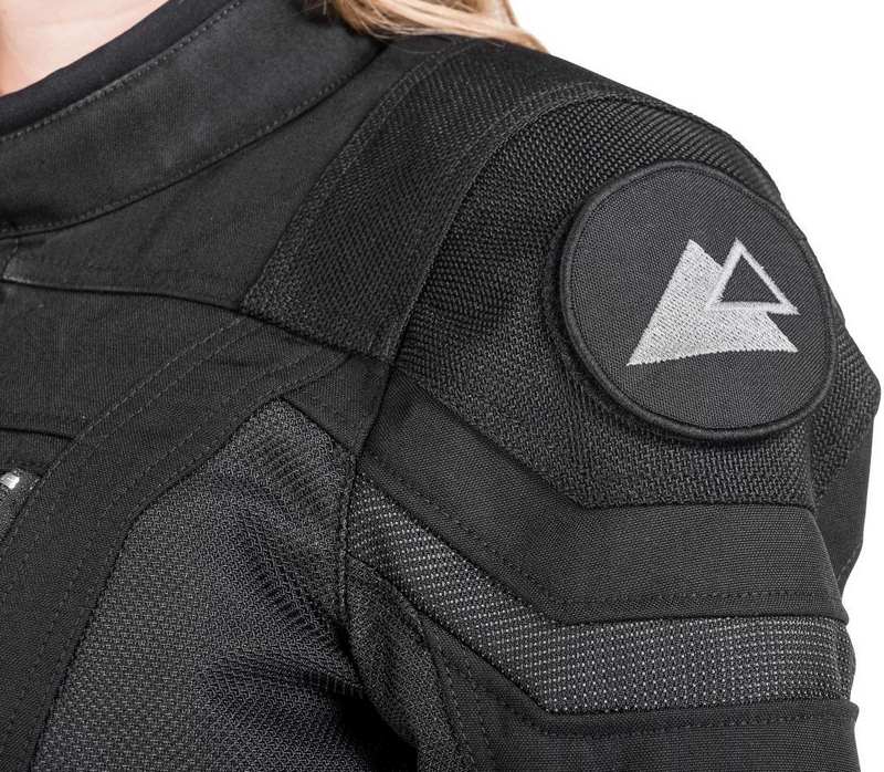 TOURATECH Compañero Summer Traveller, jacket women, Color: Black, Size: 44 | 01-511-1244-0