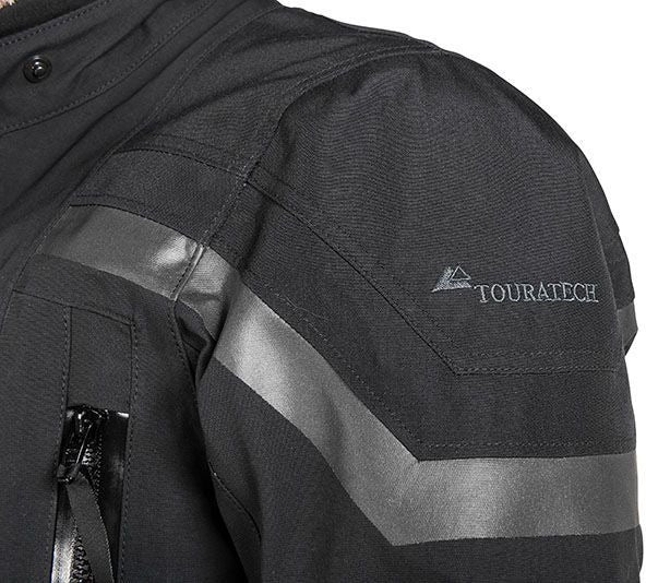 TOURATECH Compañero Weather Traveller, jacket women, Color: Black, Size: 36 | 01-511-2236-0