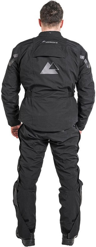 TOURATECH Compañero Weather Traveller, jacket men, Color: Black, Size: 52 | 01-511-2252-0