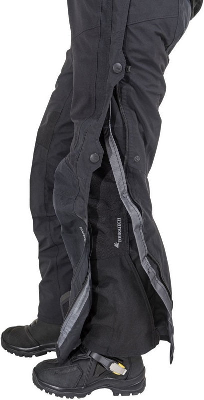 TOURATECH Compañero World Traveller, trousers men, Color: Black, Size: 106 | 01-511-3106-0